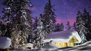 ❄Beautiful Winter Snow Scene Relaxing Piano Music - Soothing Calming Sleep Meditation Study Music 30