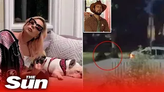 Harrowing moment Lady Gaga's dog walker is shot in the chest