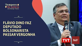 Flávio Dino faz deputado bolsonarista passar vergonha