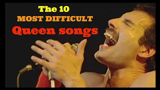 The 10 MOST DIFFICULT Queen Songs To Sing