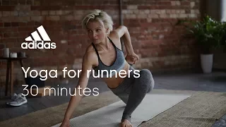 30 min Yoga For Runners with Ida May | adidas