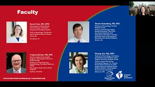 WSA/AHA Webinar - Current Strategies and Challenges for Intracerebral Hemorrhage