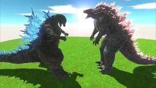 The New Empire Battle - Evolved Godzilla And Minus One Godzilla - Who's stronger ? - ARBS