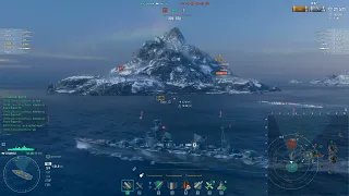 Napoli: 4 versus 2 (World Of Warships Ranked Battle)