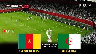 CAMEROON vs ALGERIA | الكاميرون ضد الجزائر | FIFA World Cup Qatar 2022 Qualifier | Full Match