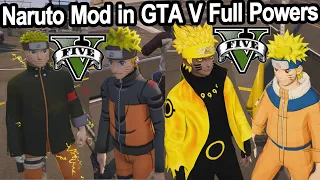 تحميل وتثبيت مود ناروتو مع قوته الكامله فيGTA 5(خطير) How to install Naruto Mod in GTA V Full Powers