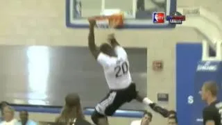 A.J. Slaughter with a nifty dish