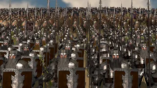 The Great Battle of Dale | Historic Lord Of The Rings Cinematic Battle | 10,000 Units