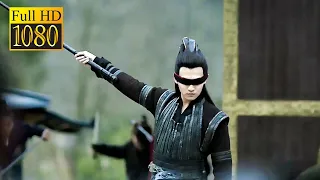 The blind man is the greatest KungFu Master in the world ， killed everyone with a stick！