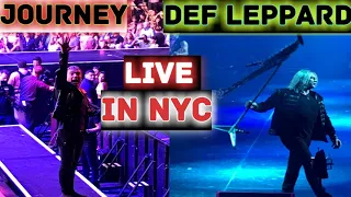 JOURNEY & DEF LEPPARD: NEW YORK CITY 6/13/18 - HIGHLIGHTS VIDEO **EPIC CONCERT AT MSG**