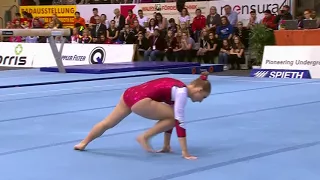 Lilia Akhaimova - Floor Exercise - 2017 Cottbus World Cup