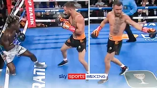 Lomachenko pauses mid-fight to plead with Commey's corner to stop the bout