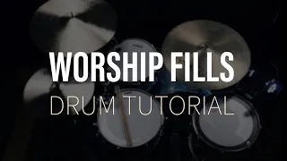 Excellent Drum Fills For Worship Songs // Drum Lesson