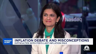 Inflation's moving away slowly and Fed will cut rates this year, says JPMorgan's Priya Misra