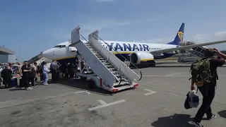 Ryanair Boeing 737-8200 Flight From Tirana To Birmingham