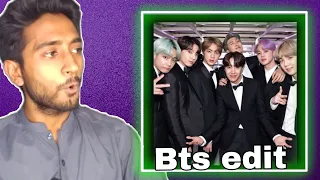 Reaction on BTS Edit/Vm | #bts | Hamza Views