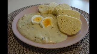 Koprová omáčka/Koprovka/recept krok za krokem