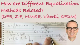 How are Different Equalization Methods Related? (DFE, ZF, MMSE, Viterbi, OFDM)