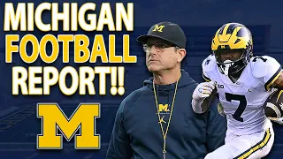 Jim Harbaugh Officially Returning, Donovan Edwards Getting Surgery, and Lots More!!