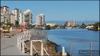 visitando a praia de Torres RS de manhã cedinho