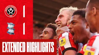 Sheffield United 1-1 Birmingham City | EFL Championship highlights | McBurnie & Deeney Goals. 🤝