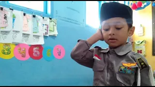 Anak didik TK Kemala Bhayangkari 14 Cabang Takalar melaksankan kegiatan Amaliah Ramadhan