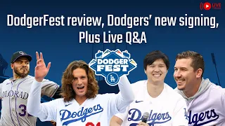 DodgerHeads Live: Dodgers sign Dinelson Lamet, DodgerFest highlights, Community Tour recap & more