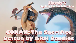 ARH Studios Conan: The Sacrifice Slave Girl and Snake Diorama Statue 1:4 Scale