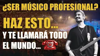 ¿Ser Músico Profesional? | 10 claves para TRABAJAR de ello 🎹 🎸🥁🎷