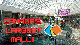 Exploring Canada's Largest Shopping Mall | THISISADEEL
