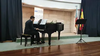 "Vuelta al Hogar" (Danza Cubana). Ignacio Cervantes. Pianista: Andrés Manuel Martínez Echevarría.