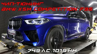 Чип-тюнинг BMW X5M Competition (F95) - Stage 1 Reborn Technologies с настройкой на диностенде.