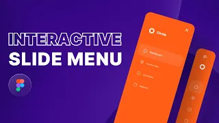 Create an Animated Slide Menu in Figma