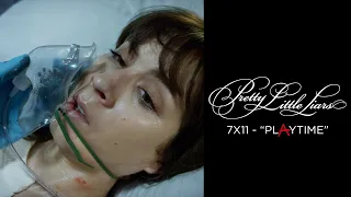 Pretty Little Liars - Spencer Is Rushed To Hospital/The Liars Talk About 'A.D' - "Playtime" (7x11)