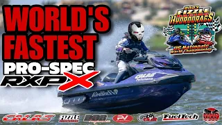 WORLDS FASTEST JETSKI DRAG RACE at the 2023 HYDRODRAGS EP2 PRO-SPEC CLASS SEADOO RXPX Harold Ramos