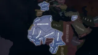 What If France Holy Romanized in WW2 - HOI4 Timelapse