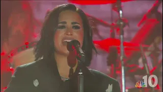 Demi Lovato - Confident (Rock Version) Live at WAWA Welcome America Festival in Philadelphia 2023