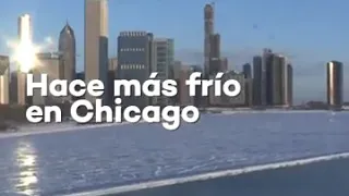 Chicago se congela -50° Celsius  EE.UU comienza a temblar de frío