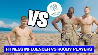 Brutal Beach Gladiator Session! | Rugby Fit