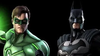 Injustice Gods Among Us - Green Lantern Vs Batman Online 1v1 Player Matches Gameplay