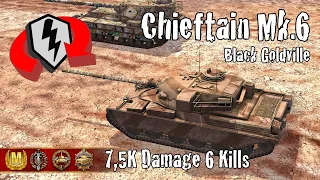 Chieftain Mk.6  |  7,5K Damage 6 Kills  |  WoT Blitz Replays