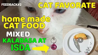 HOMEMADE DELICIOUS CAT FOOD