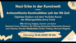 Nazi-Erbe in der Kunstwelt – Antisemitische Kontinuitäten seit der NS-Zeit