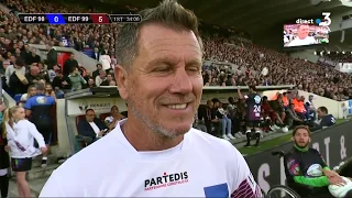 Match des légendes 2019 au stade Chaban-Delmas à Bordeaux : 2e mi-temps rugby