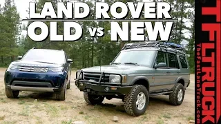 Old vs New Land Rover Discovery: Can Old Gear Beat New Tech on Gold Mine Hill?