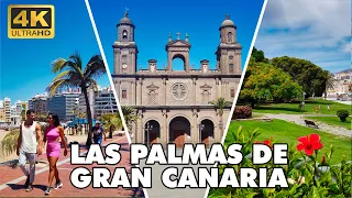 LAS PALMAS DE GRAN CANARIA 🌞 Spain 🇪🇸 | TOP Places and Beaches 🏖️ | FULL WALKING TOUR [4K UHD]