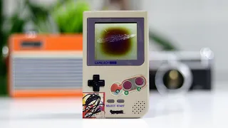 Burnt GameBoy Pocket Covered In Stickers! (eBay Repair Challenge)