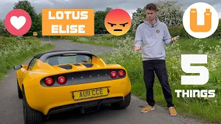 5 Things I LOVE & HATE about my Lotus Elise Club Racer