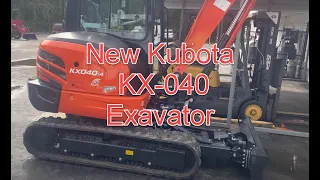 New Kubota KX-040-4