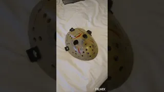 FRIDAY THE 13TH PART 3 JASON MASK REVIEW!!! NECA!!!